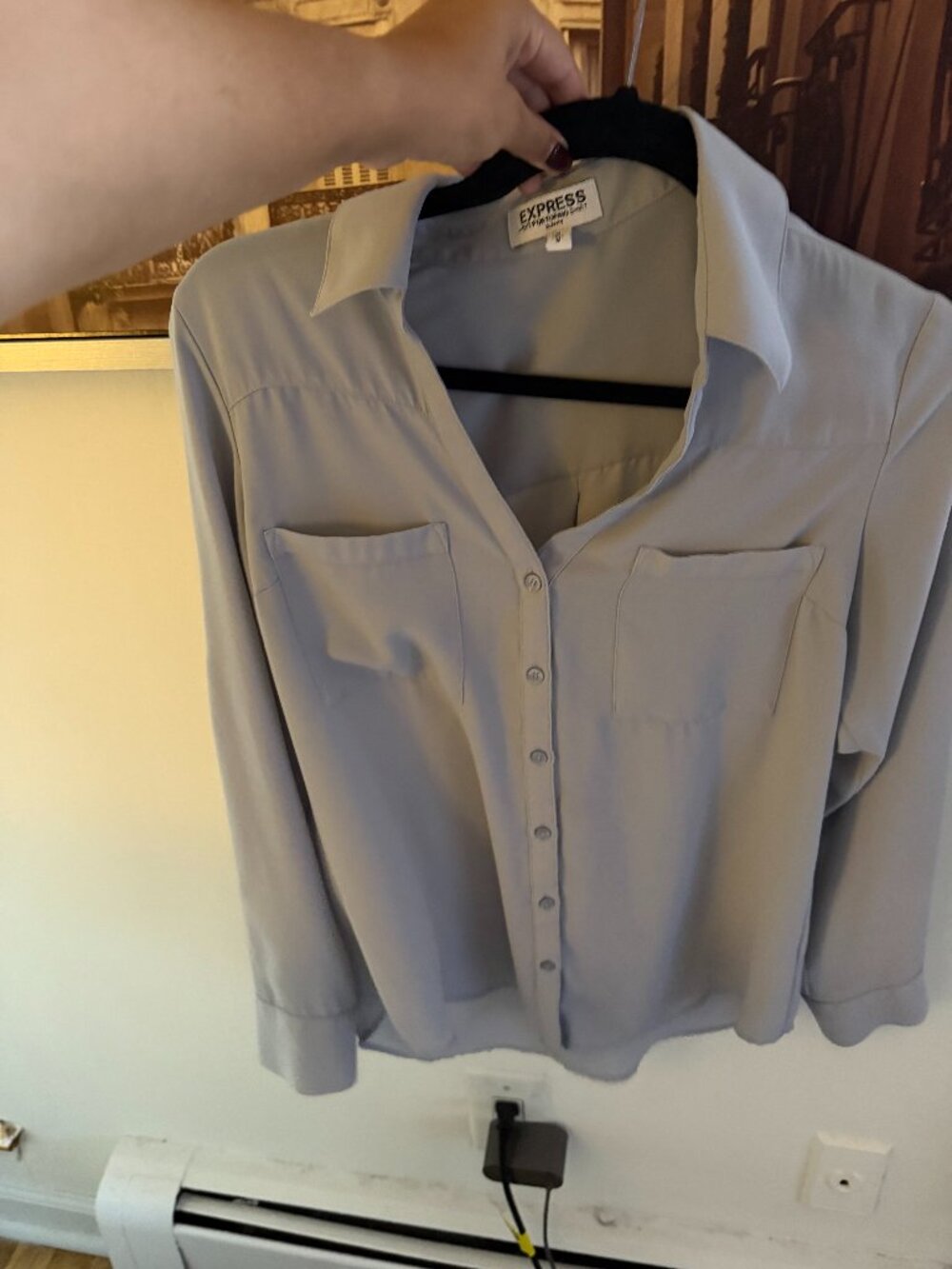 Express portofino shirt, slim fit